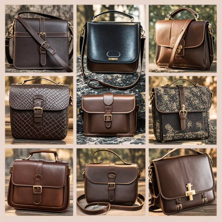 Custom leather bags for women