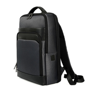 Customization Cowhide With Oxford Cloth Travel Durable Laptop Business Backpack for Men
