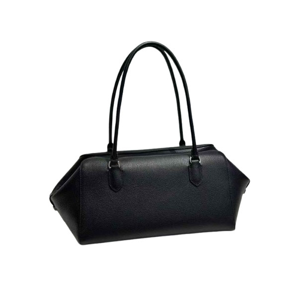 High Quality Cowhide Bowling Bag Women's Handbag