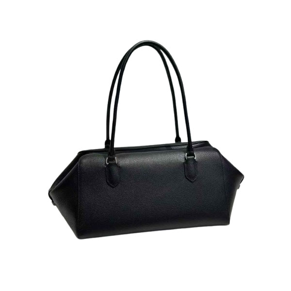 High Quality Cowhide Bowling Bag Women's Handbag