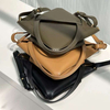  Women's Designer Puzzle Fold Tote Leather Underarm Bag