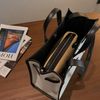 Custom Canvas Buckle Large Tote Bags Handbags for Work