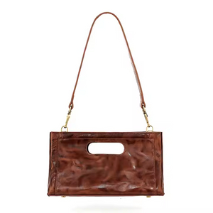 wholesale china high end luxury genuine leather cross-body purse