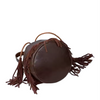 Customized wholesale Retro Pu Leather women Messenger Tote Bag