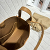 Handcrafted Cow Leather Hammock Slice Tote Bag Versatile and Chic 