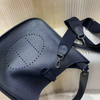 Women Simple Mini Crossbody Handbag with Hollow Letter Design
