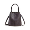 Custom Genuine leather basket bag high-grade bucket bag women's shoulder cross-body handbag women's ins style bag