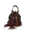 Customized wholesale Retro Pu Leather women Messenger Tote Bag