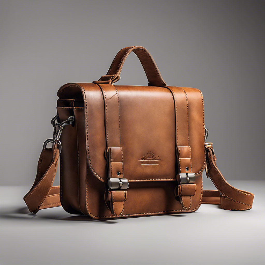 Custom Leather Crossbody Satchel Bags with Zipper And Flap