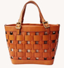 Fashion Shoulder Bag Handwoven Tote Bag Genuine Leather Tote Bag For Women