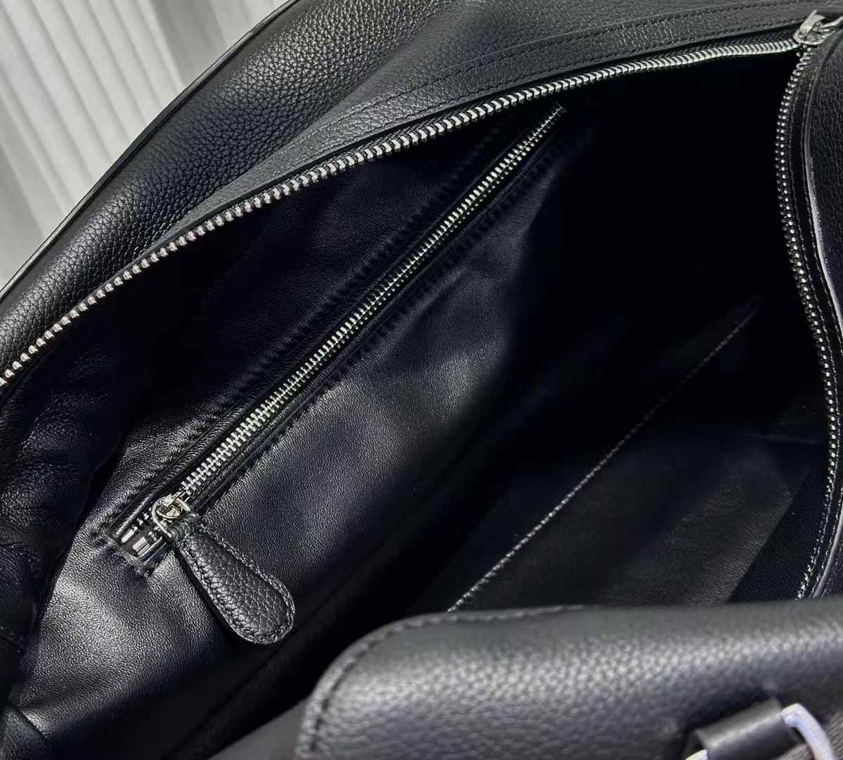 High Quality Cowhide Bowling Bag Women's Handbag
