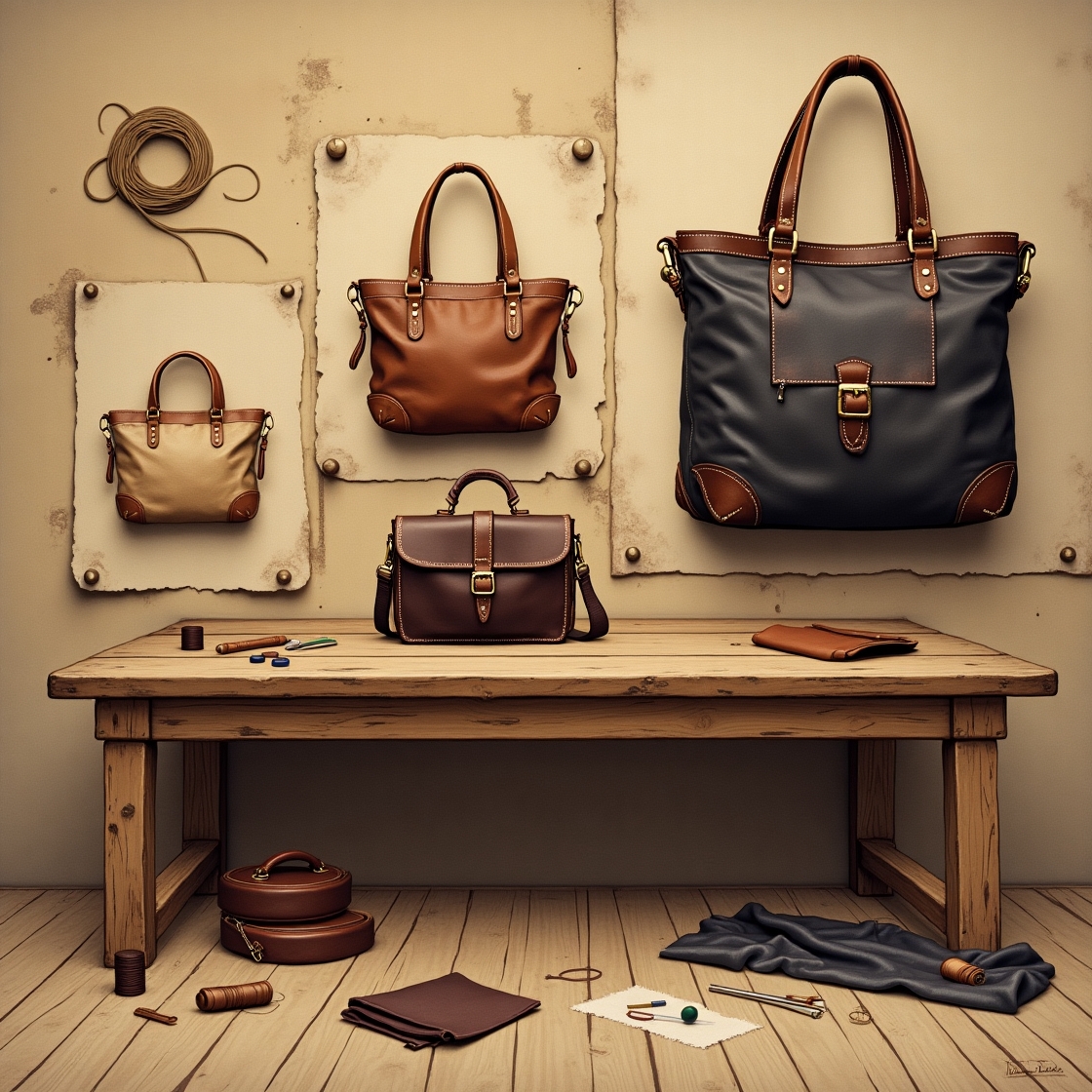 The development of the leather bag