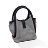 Custom Soft Leather Bag Niche Simple Handbag Female Style Two-color Versatile Commuting Middle-aged Mother Bucket Bag