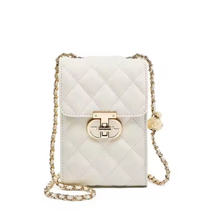 Wholesale 2025 New Genuine Leather Women's Bag Mini Mobile Phone Bag Women's Summer Commuting Crossbody Small Bag