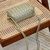 Designer Cowskin Leather Shoulder Bag Avenue Loop Crossbody Bag