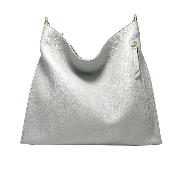 Custom Hobo Shoulder Bag Purse Handbag with Top Leather