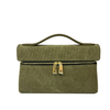 Canvas Small Square Box Bag Crossbody Handbag 