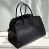 Luxurious Crocodile Texture Solid Black Purse Female Handbag