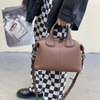 Custom Boston Blue Hands Bag Leather Totes Bag