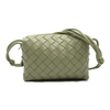 Designer Cowskin Leather Shoulder Bag Avenue Loop Crossbody Bag