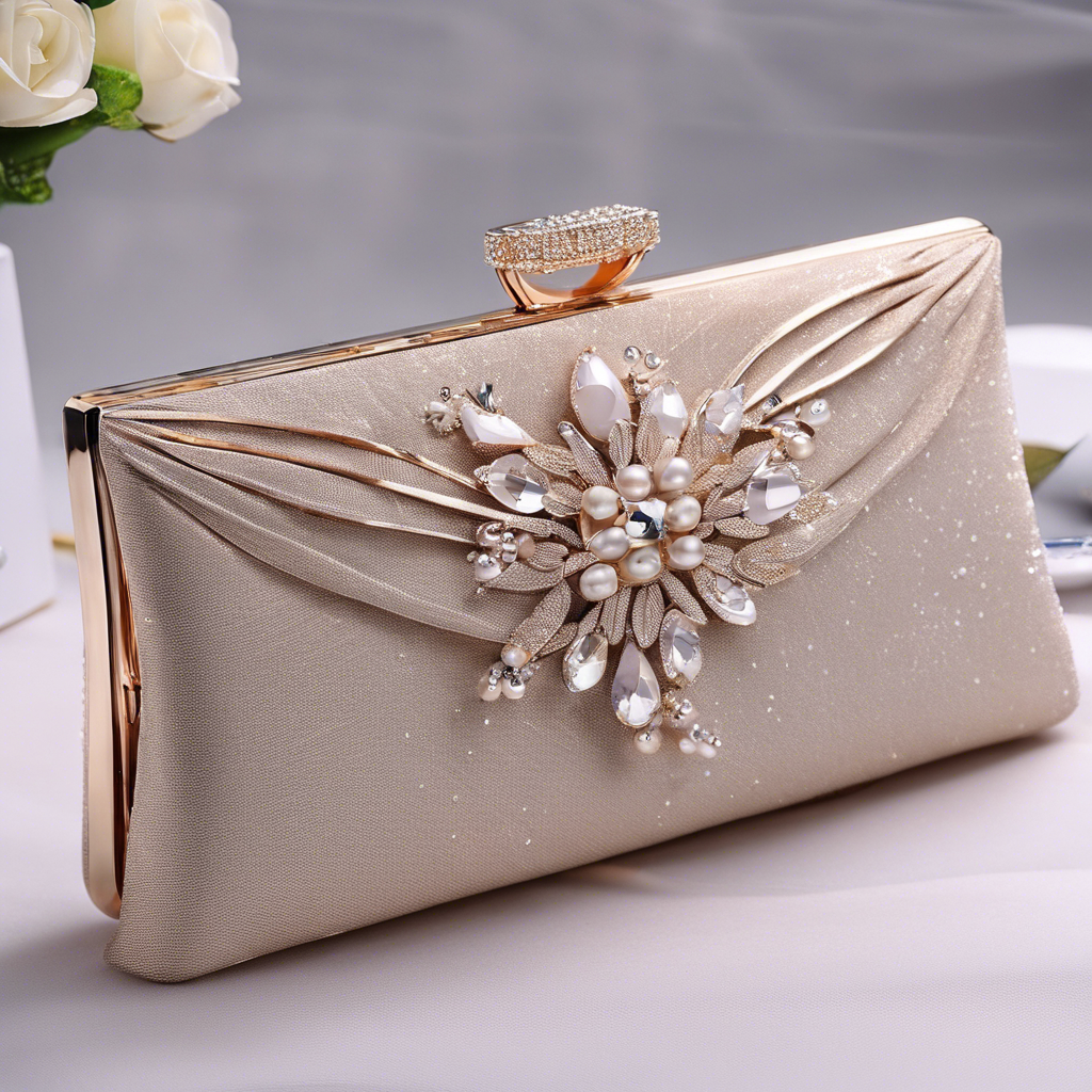 Custom Cute Evening Clutch Bags for Weddings