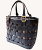 Fashion Shoulder Bag Handwoven Tote Bag Genuine Leather Tote Bag For Women