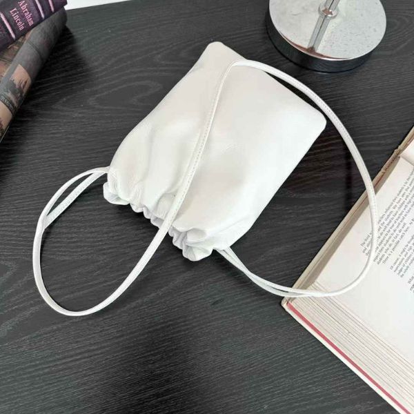 Origami Sling Pouch Soft Genuine Leather Crossbody Bag