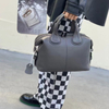 Custom Boston Blue Hands Bag Leather Totes Bag