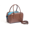 Mini Bowling Handbag Black Square Crossbody Bag for Women