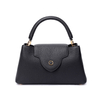 Black Leather Tote Capucines MM Handbag 