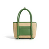 Custom New Summer Style Woven Basket Tote Bag Designer Cowhide Shoulder Messenger Bag Women's Bag