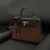 FASHIONABLE LADIES HANDMADE GENUINE LEATHER HANDBAG