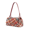  Customization Women's Genuine Leather Woven Shoulder Bag, Women's Crossbody Bag, Colorful Handbag