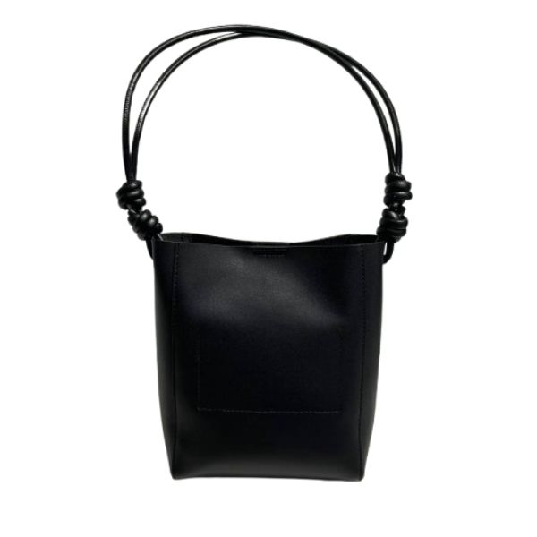 Tangle Small Studded Leather Crossbody Bag With Adjustable Shoulder Strap 