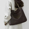Large Parachute Bag Quality Leather Chain Big Tote Women