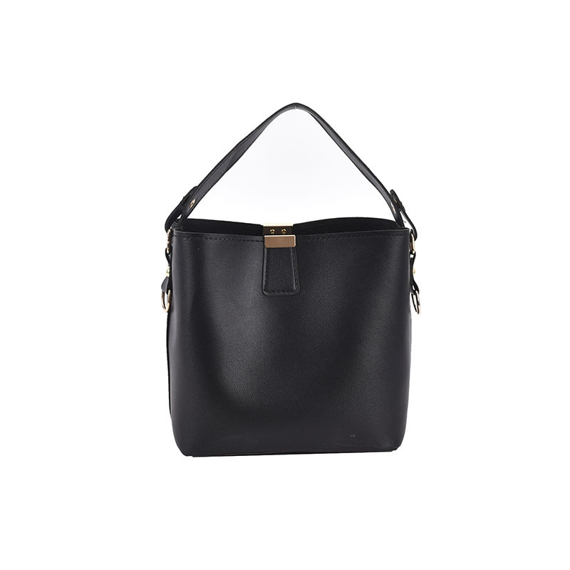 Genuine Leather Crossbody Bucket Bag Handbag Summer High-end Versatile Shoulder Bag