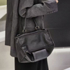 Wrinkled Real Leather Handbag Shoulder Bag Purse Tote Bag
