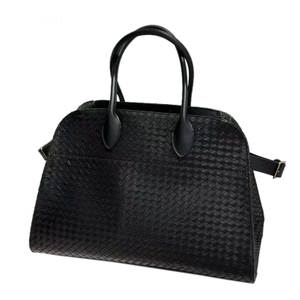 Luxurious Crocodile Texture Solid Black Purse Female Handbag
