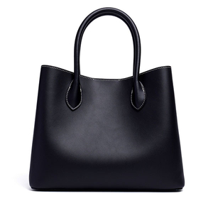 Small Elegant Premium Leather Satchel For Office Lady