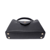 Black Leather Tote Capucines MM Handbag 